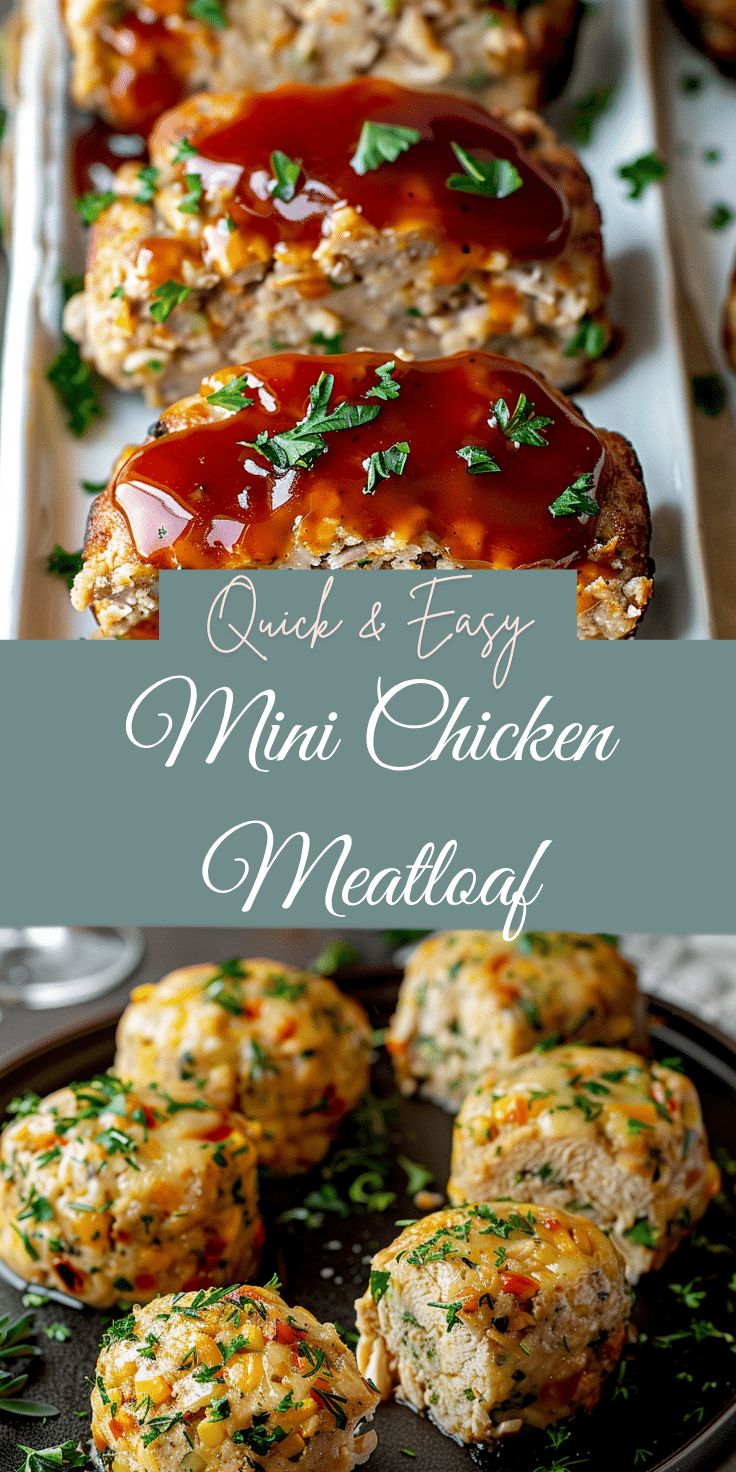 Mini Chicken Meatloaf | Meal Shine