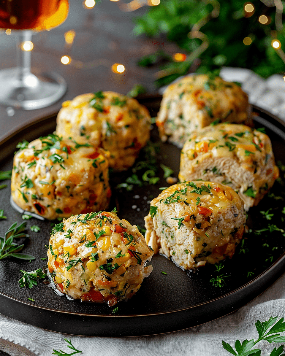 Mini Chicken Meatloaf