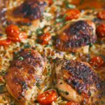 One-Pan Orzo Tuscan Chicken Bake