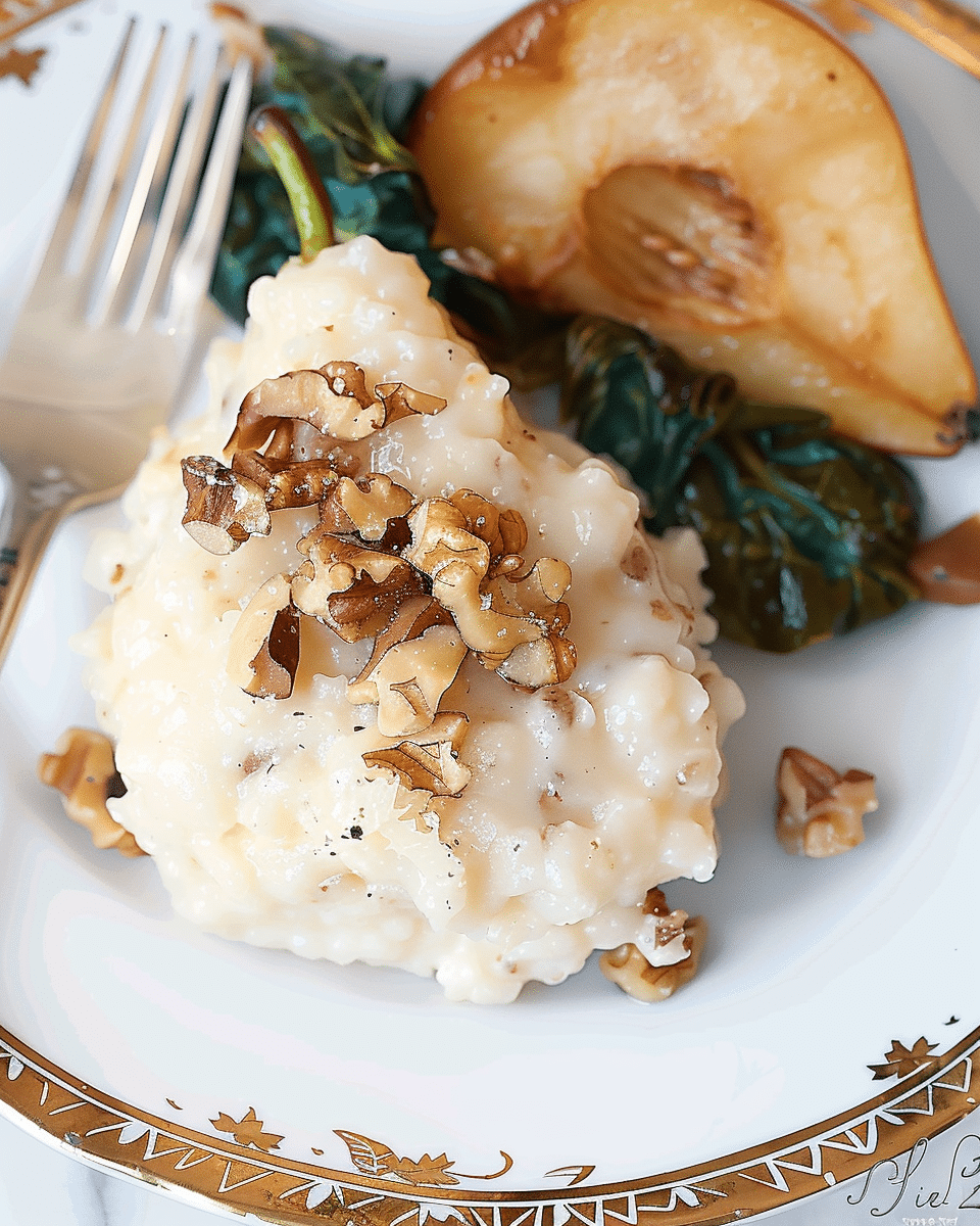 Pear and Walnut Gnocchi
