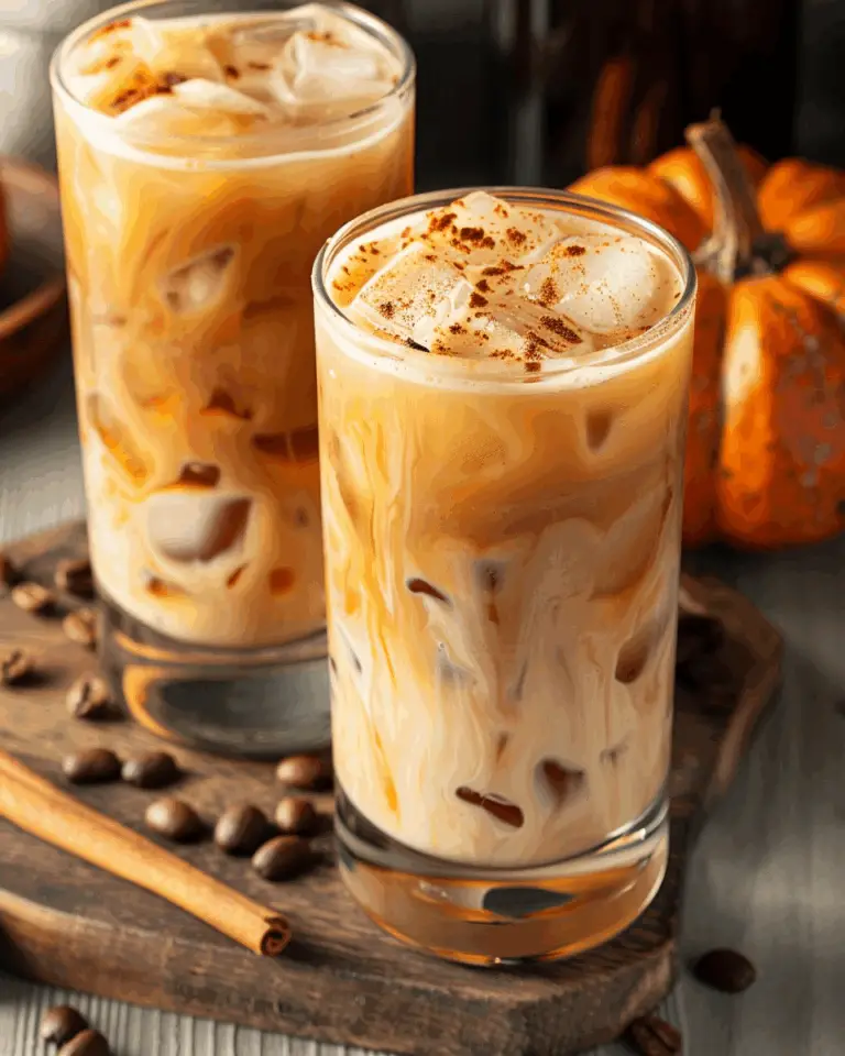 Refreshing Iced Pumpkin Coffee