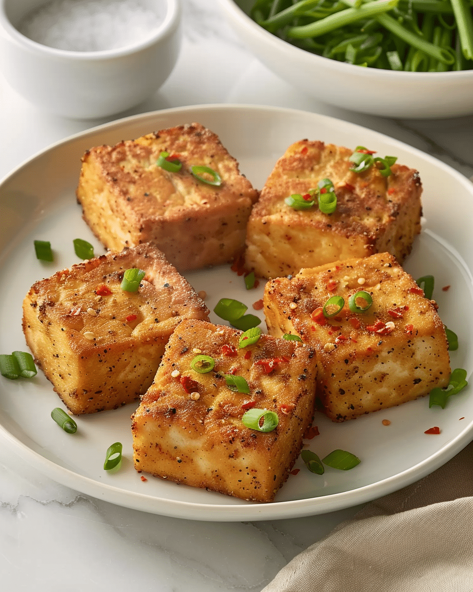Salt and Pepper Tofu