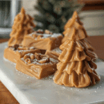 Salted Peanut Butter No-Bake Trees