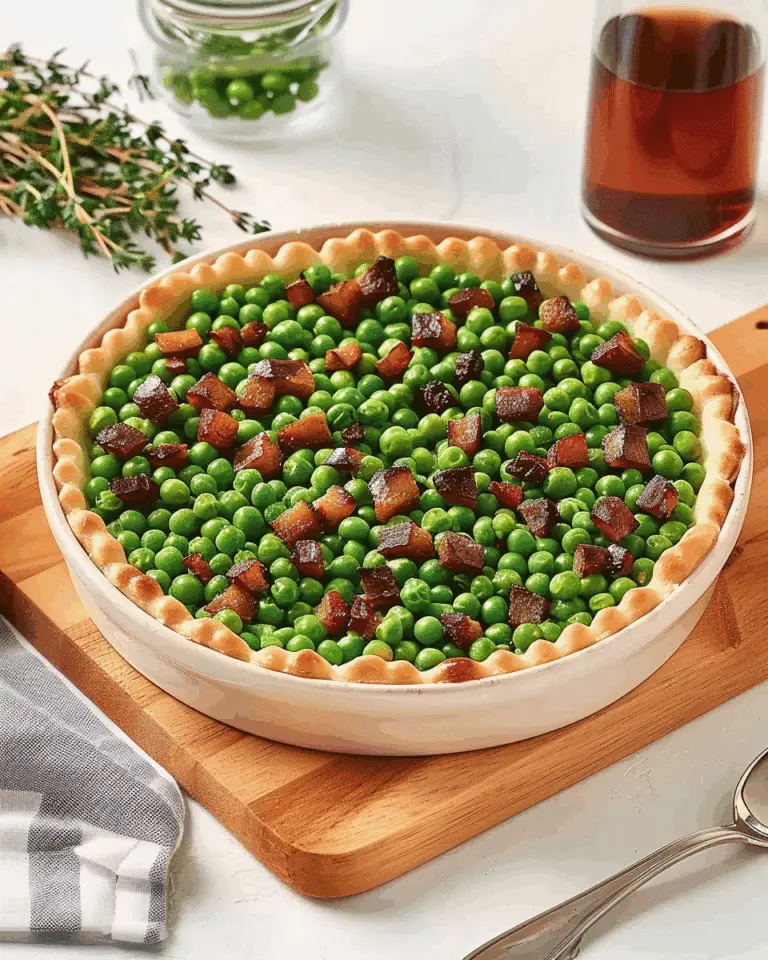 Thanksgiving Peas Side Dish