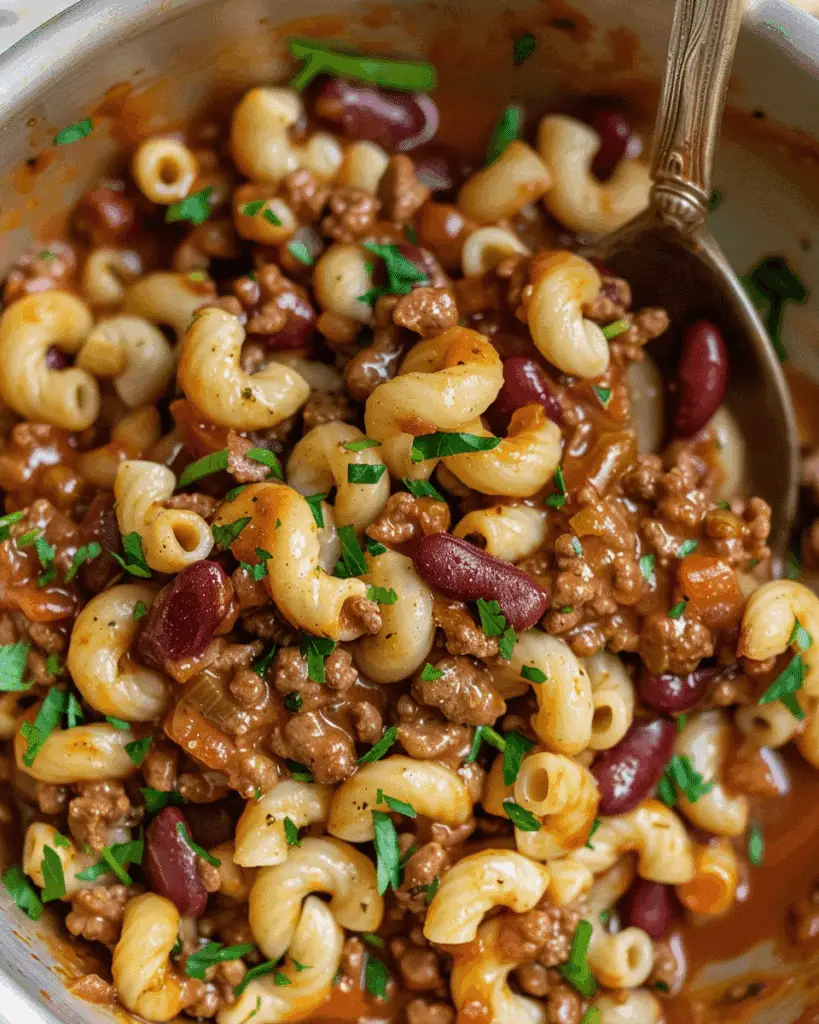 Simple Chili Mac