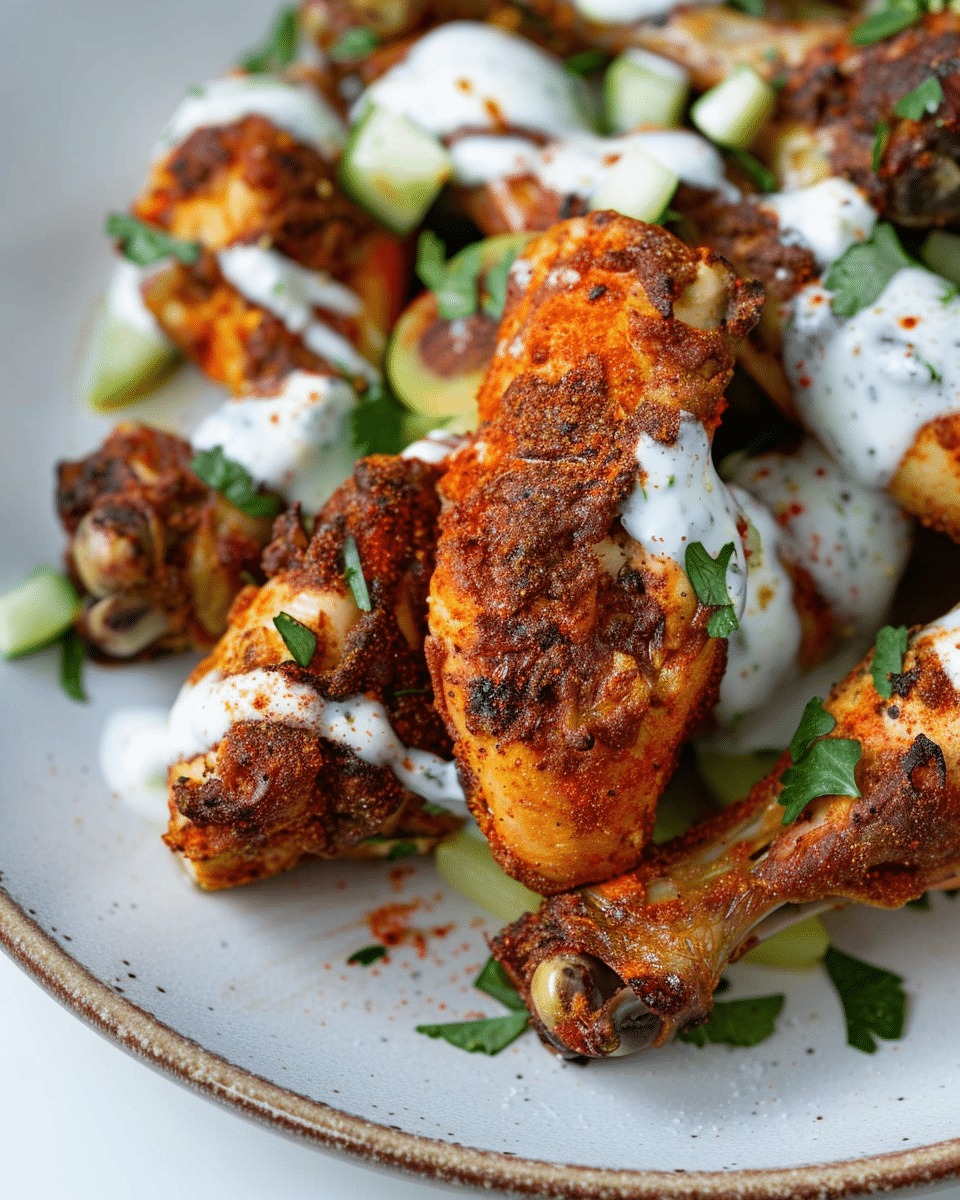 Spiced Roast Chicken With Tangy Yogurt Sauce