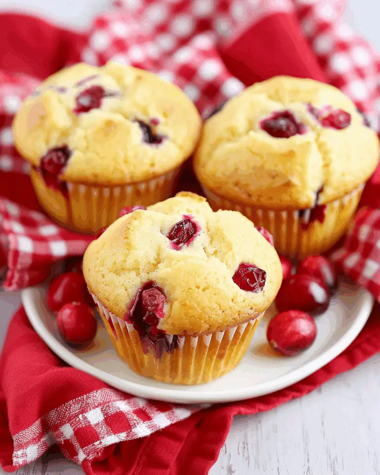 Cranberry Orange Muffins