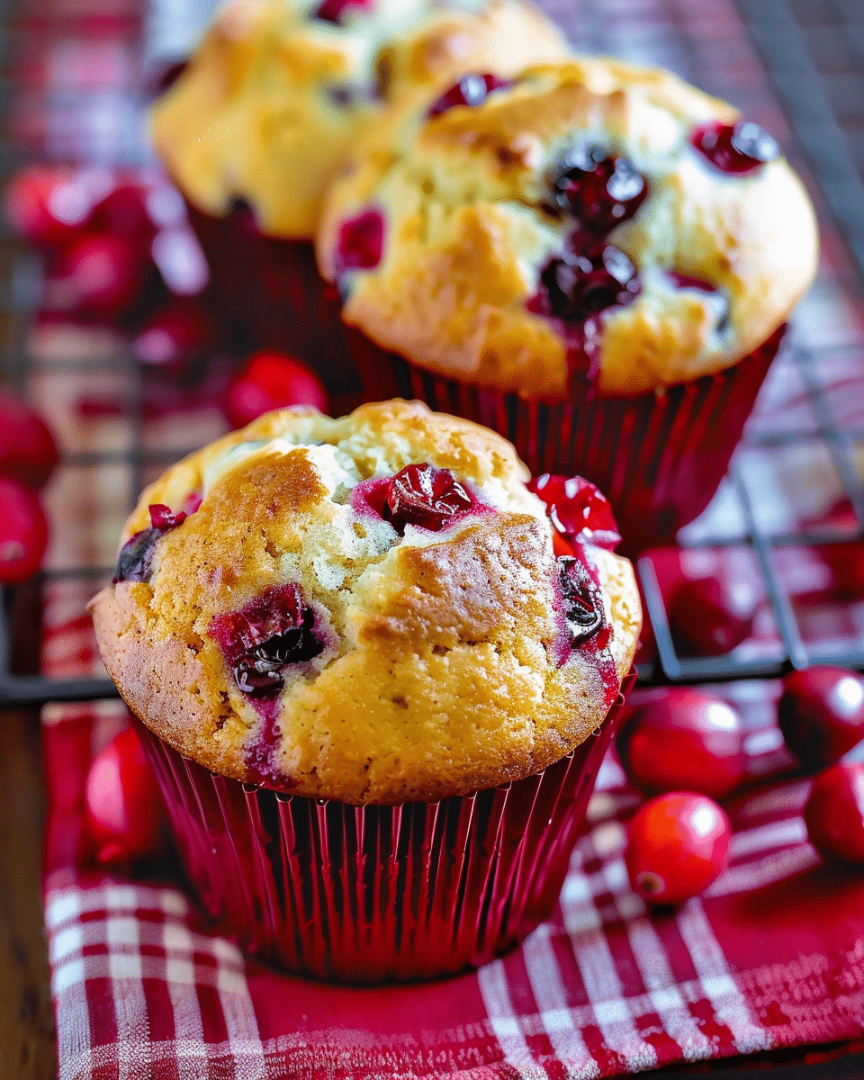 Cranberry Orange Muffins