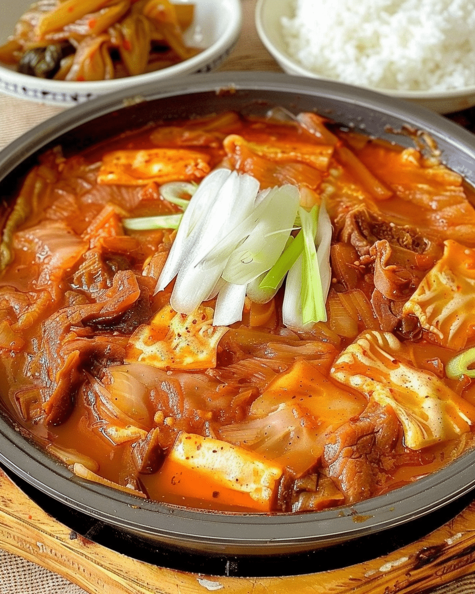 Tuna Kimchi Jjigae (Tuna Kimchi Stew)