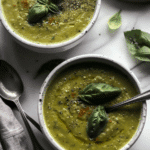 Zucchini Basil Soup