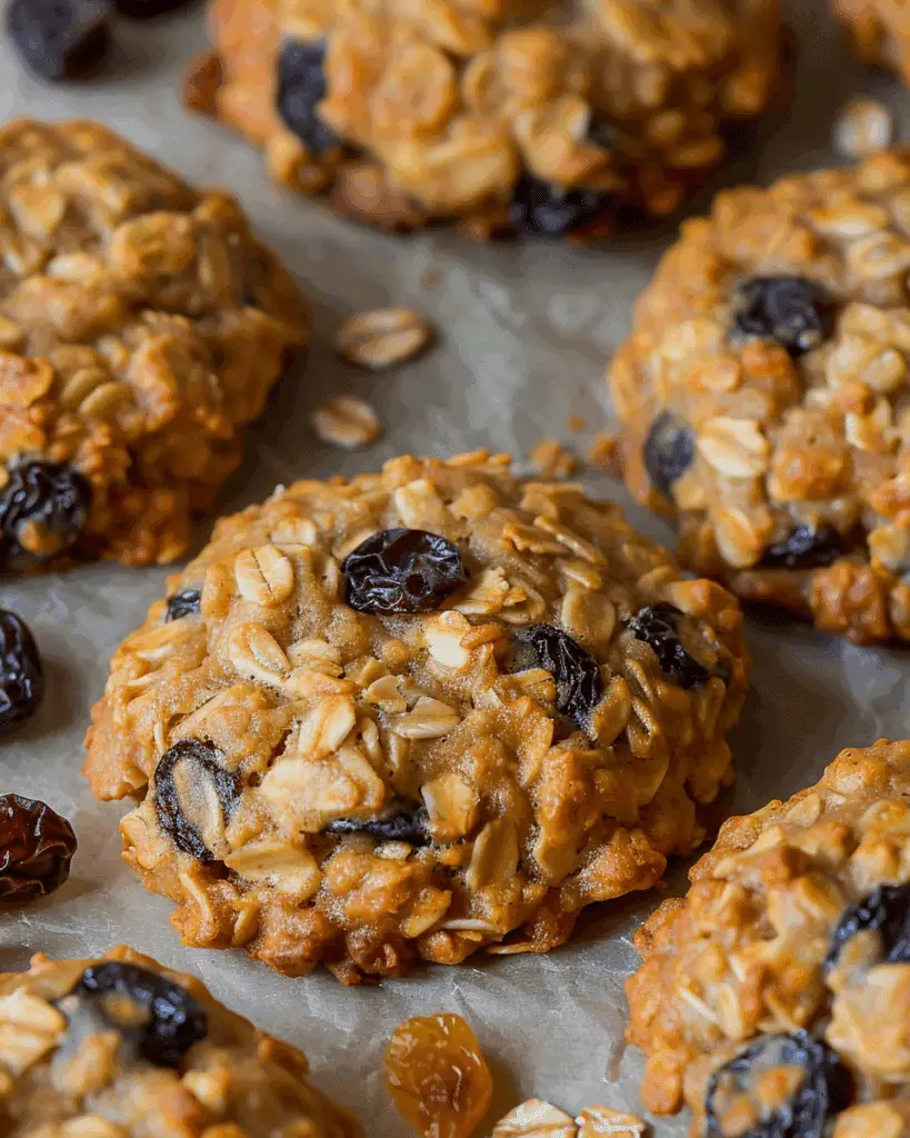 Bakery-Style Oatmeal Raisin Cookies