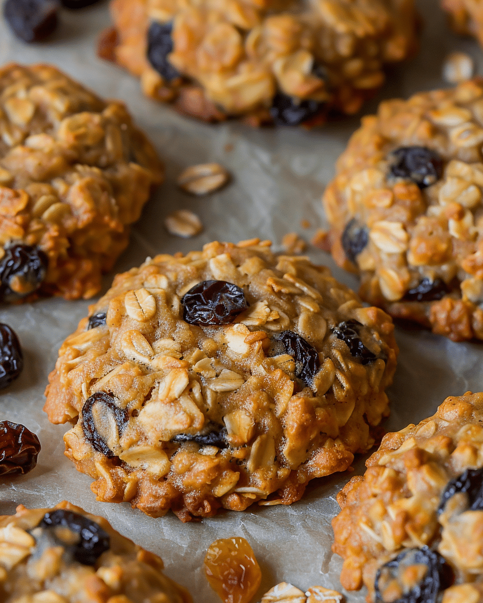 Bakery-Style Oatmeal Raisin Cookies