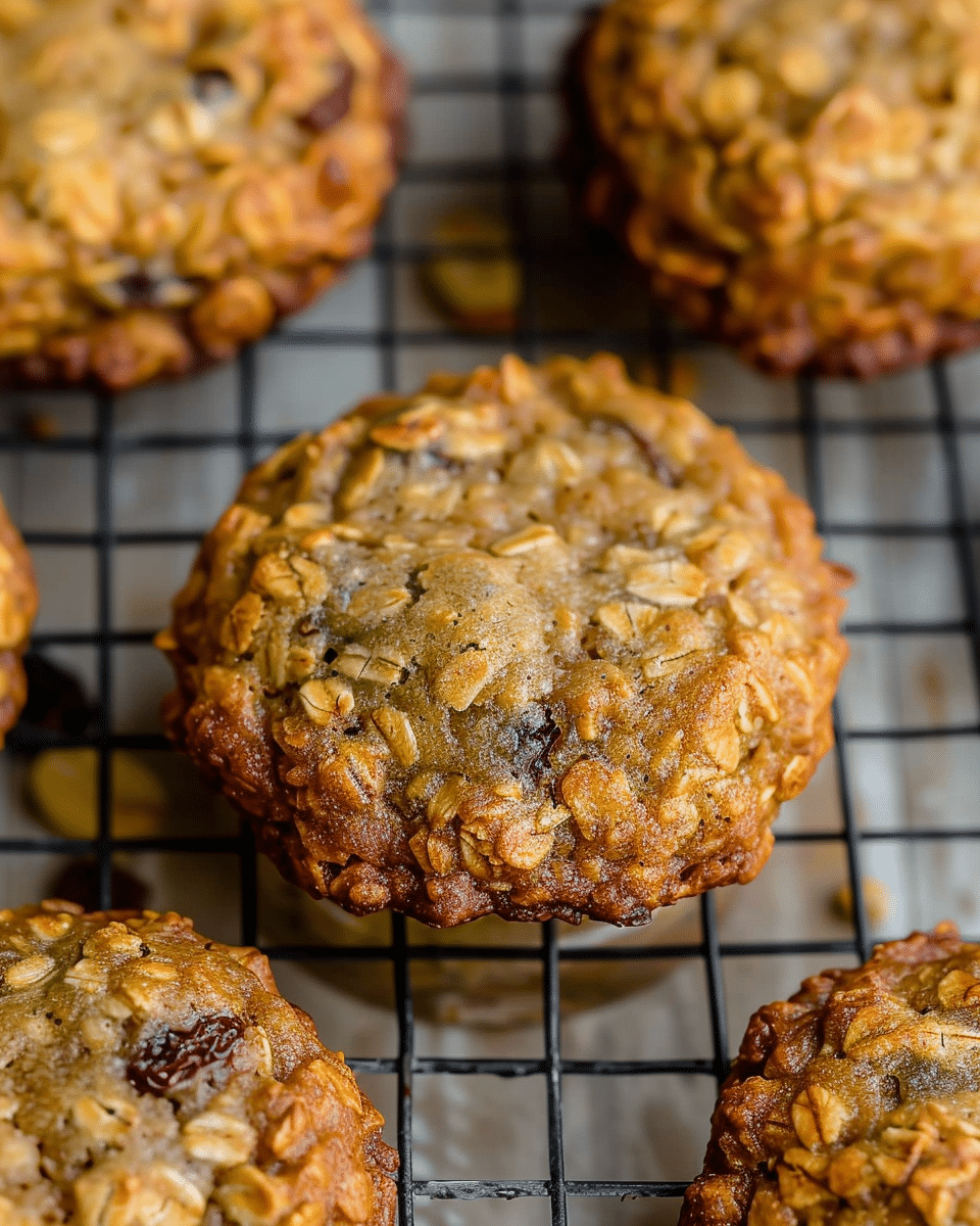 Bakery-Style Oatmeal Raisin Cookies