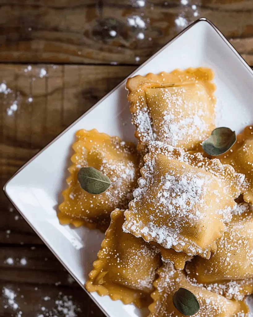 Butternut Squash Ravioli