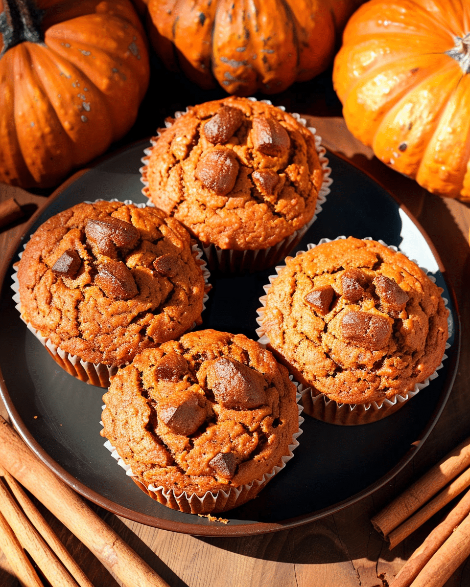 Vegan & Gluten-Free Pumpkin Muffins