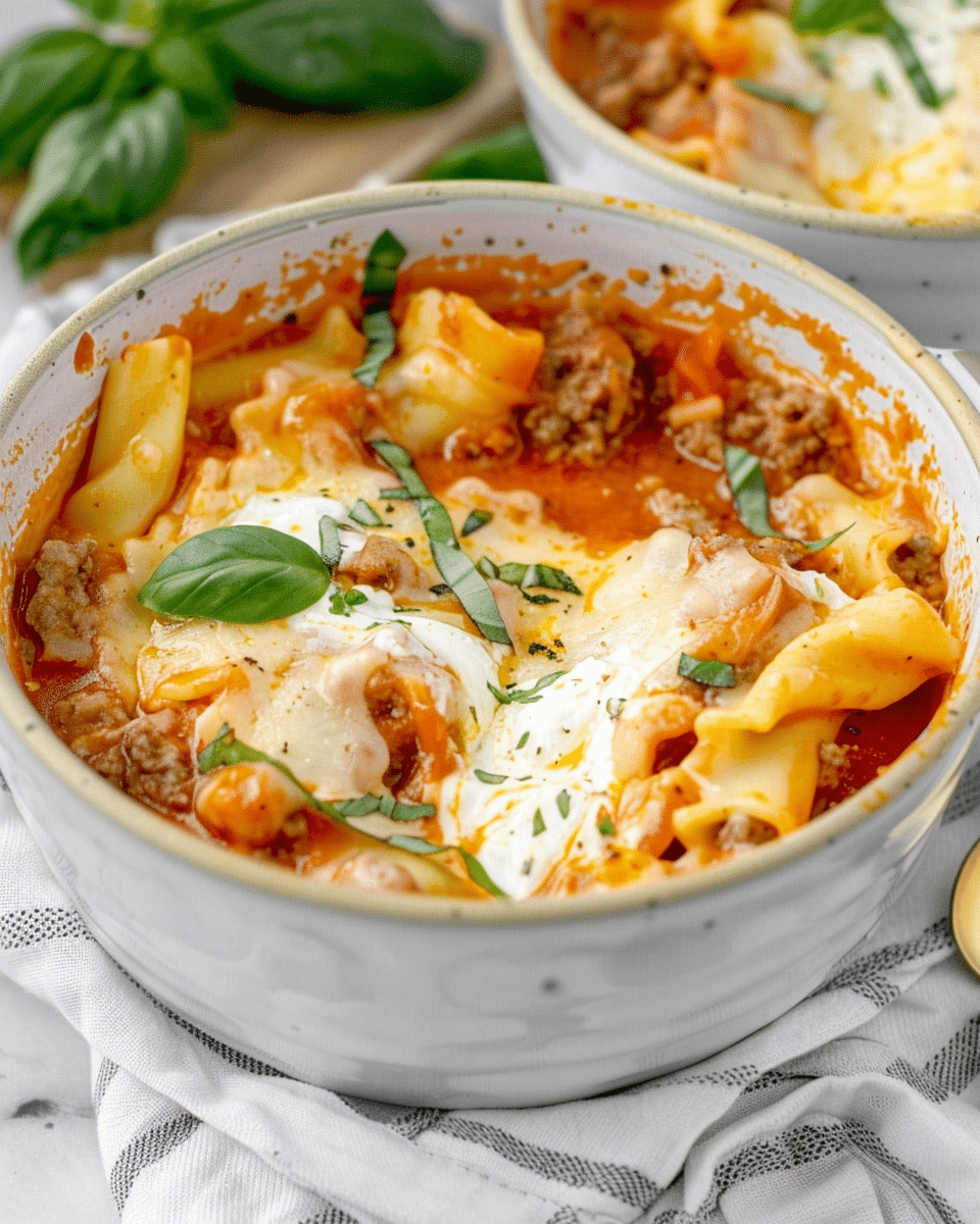 Instant Pot Lasagna Soup