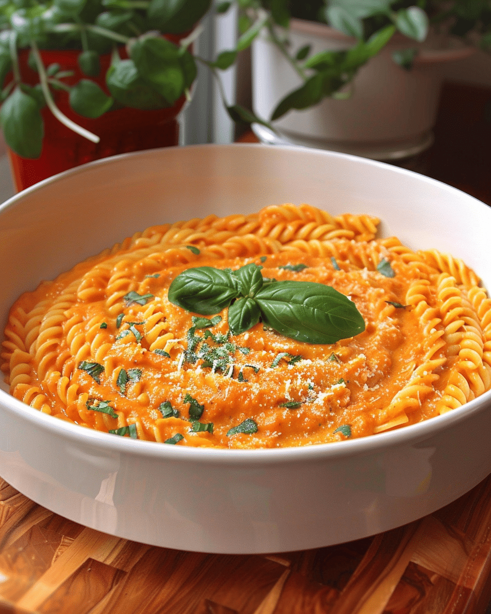 Italian Pink Sauce Pasta