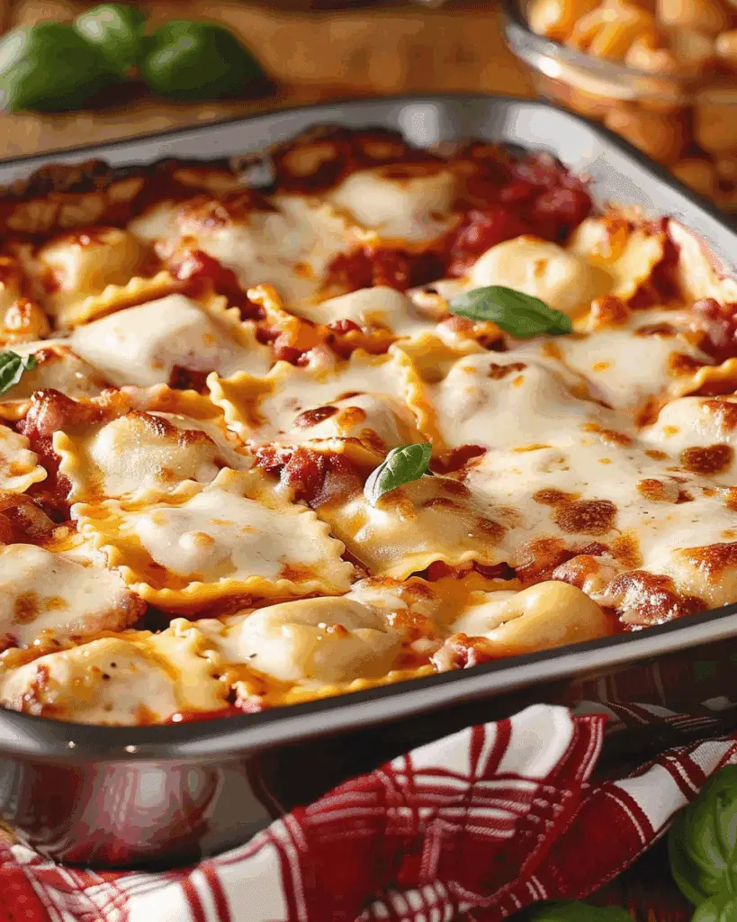 Million Dollar Ravioli Casserole