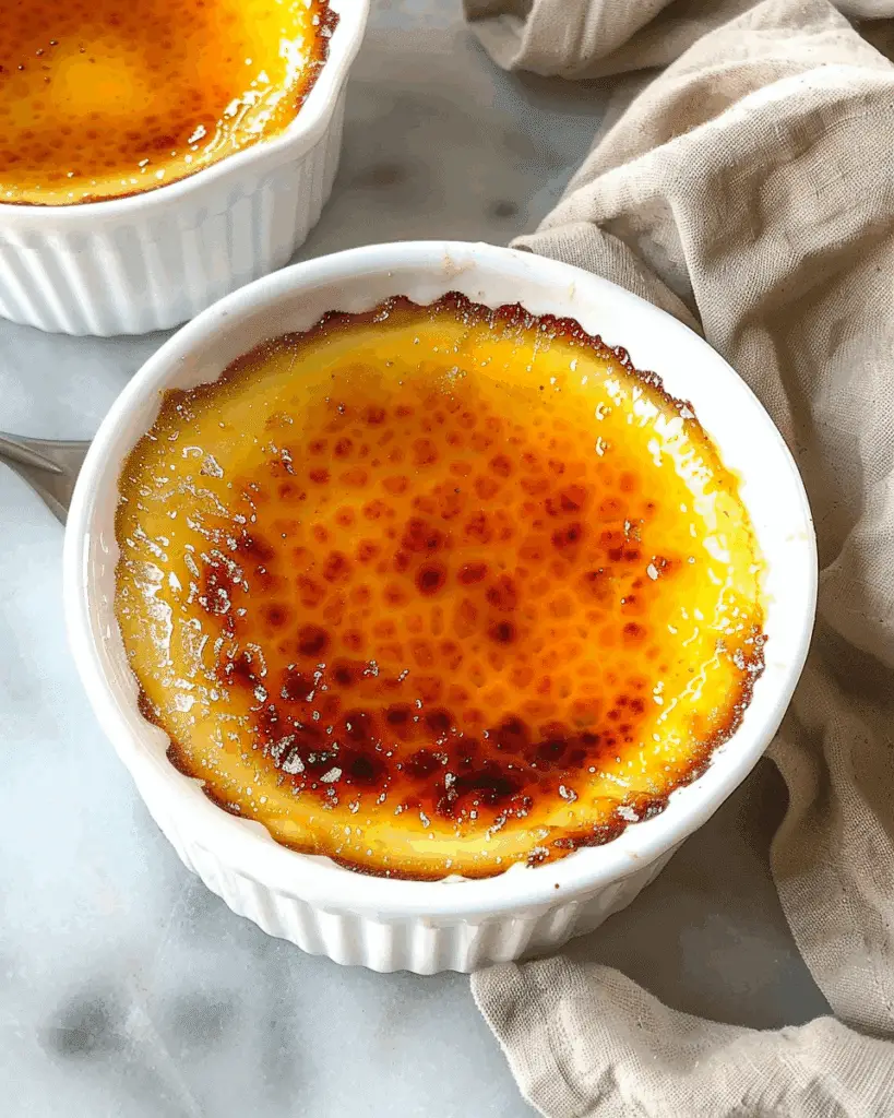 Perfect Vanilla Crème Brûlée