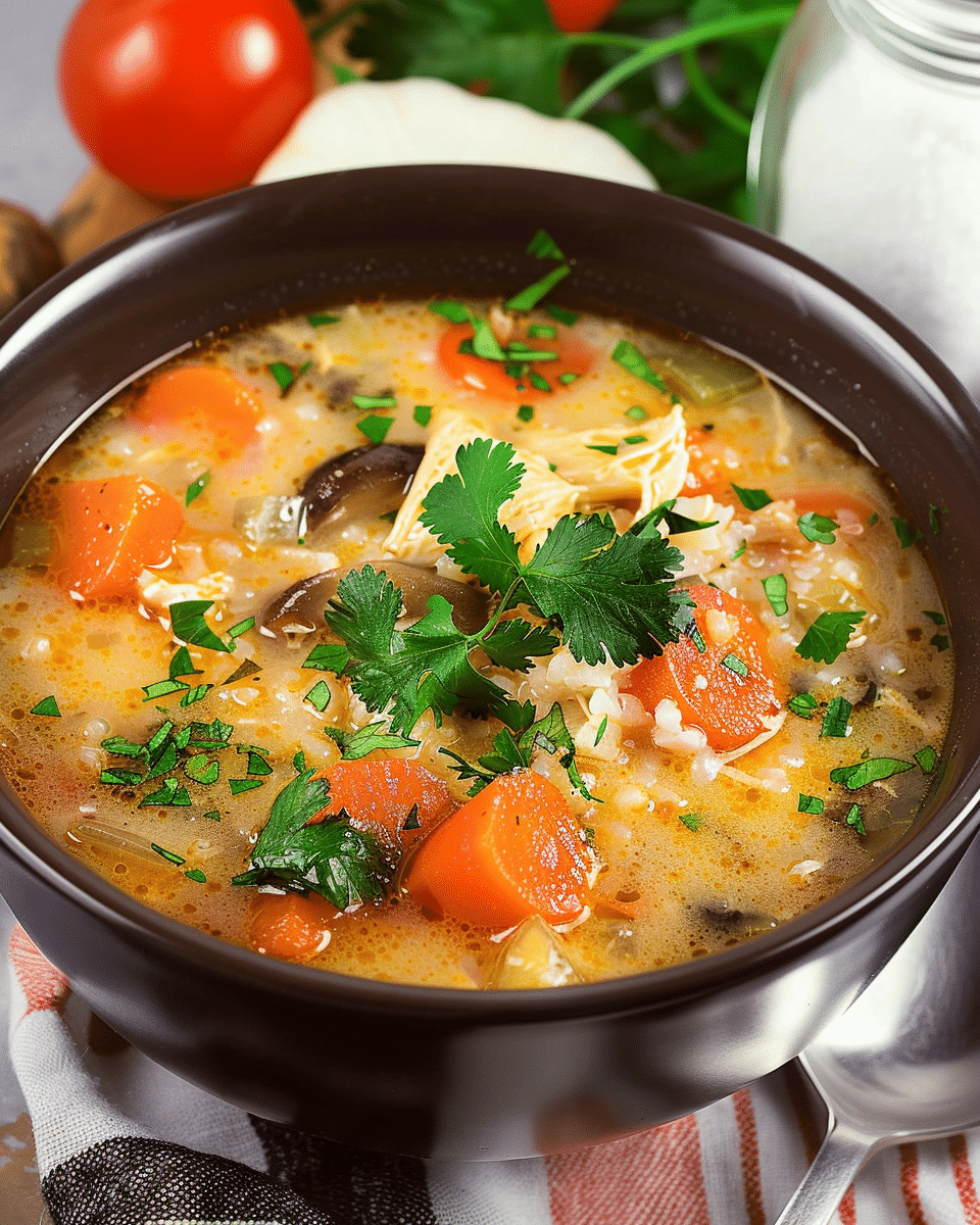 Wicked Thai Chicken Soup