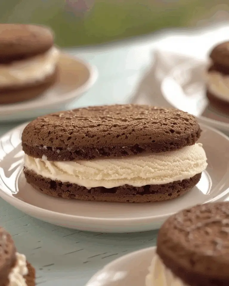 Tiramisu Ice Cream Sandwich