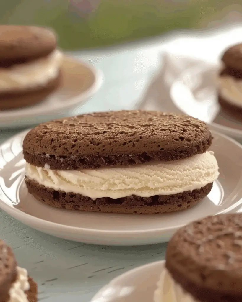 Tiramisu Ice Cream Sandwich