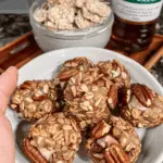 Yogurt Bites With Pecans And Maple Syrup