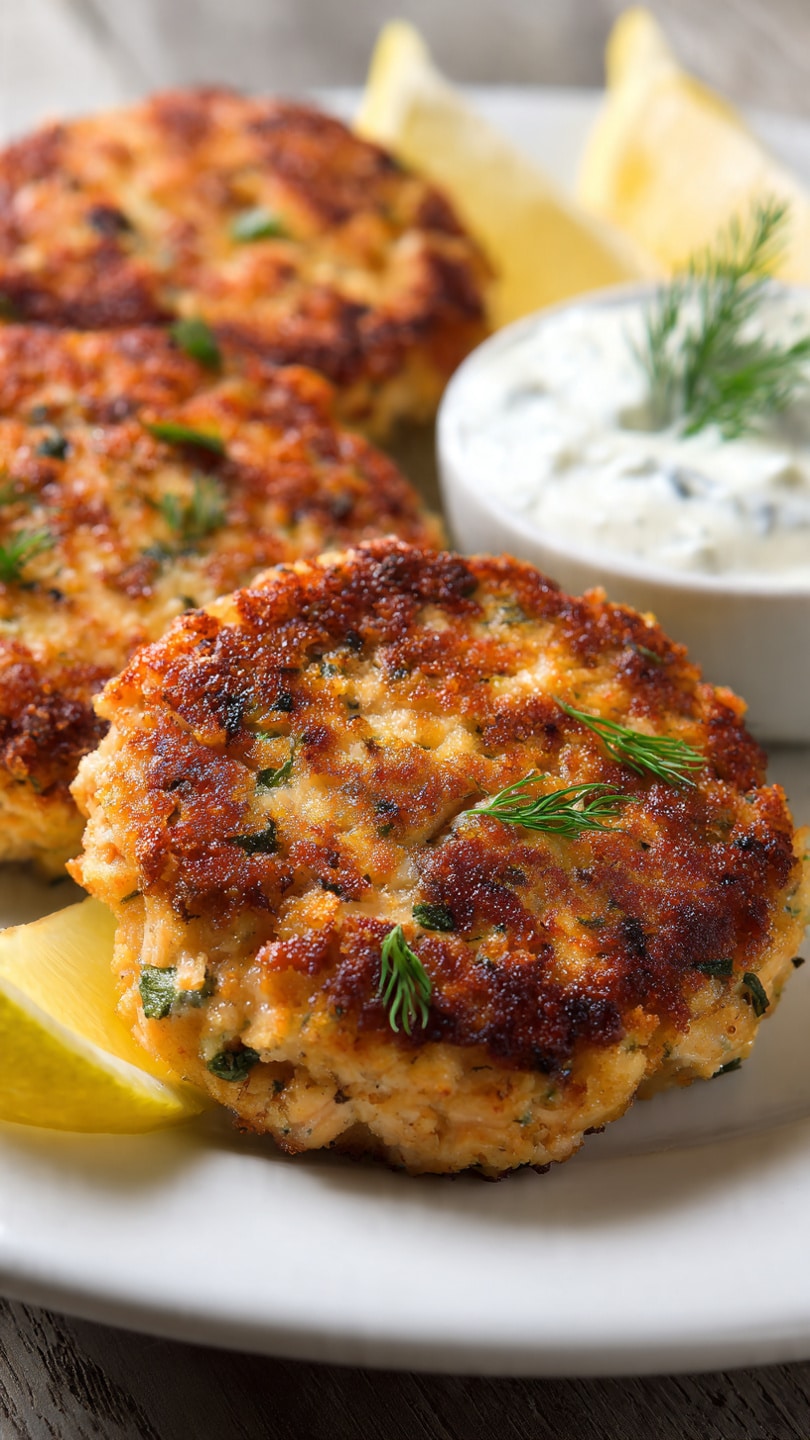 Air Fryer Salmon Patties