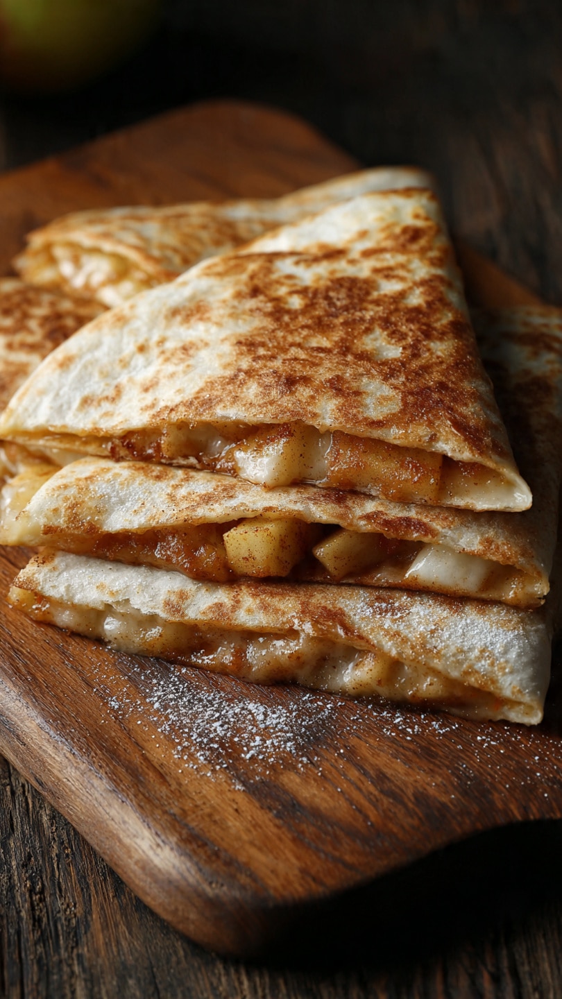 Apple Cinnamon Breakfast Quesadillas Recipe