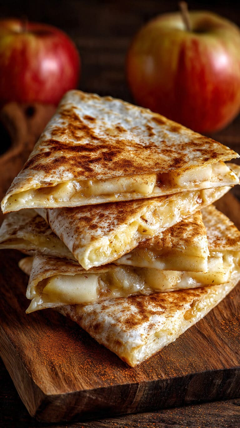 Apple Cinnamon Breakfast Quesadillas Recipe