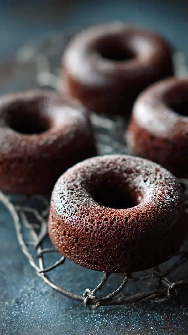 Baked Chocolate Donuts