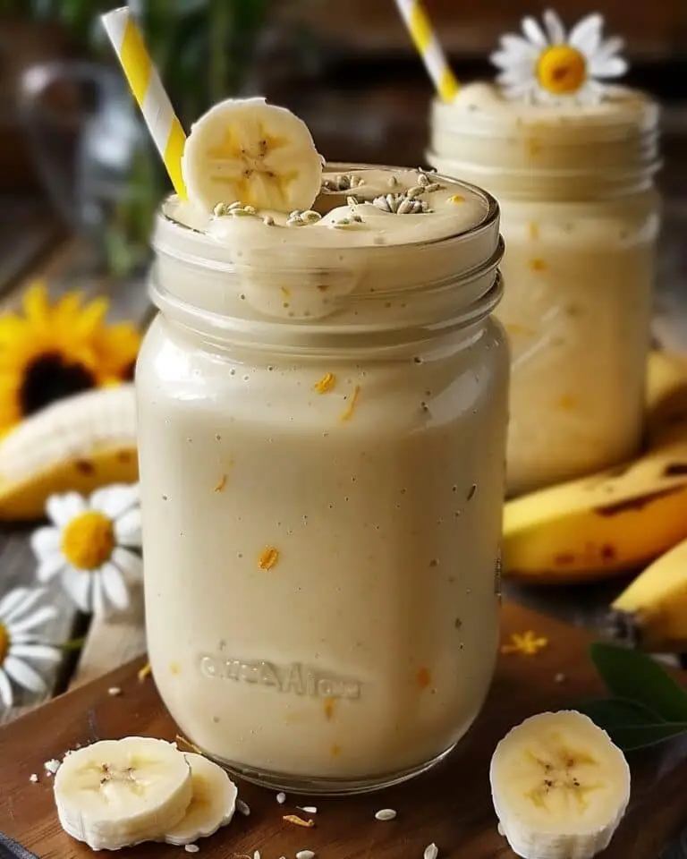 Banana Chamomile Tea Smoothie