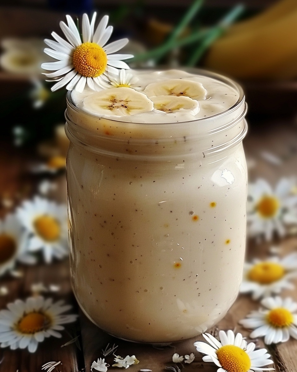 Banana Chamomile Tea Smoothie