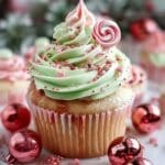 Candy Swirl Cupcakes