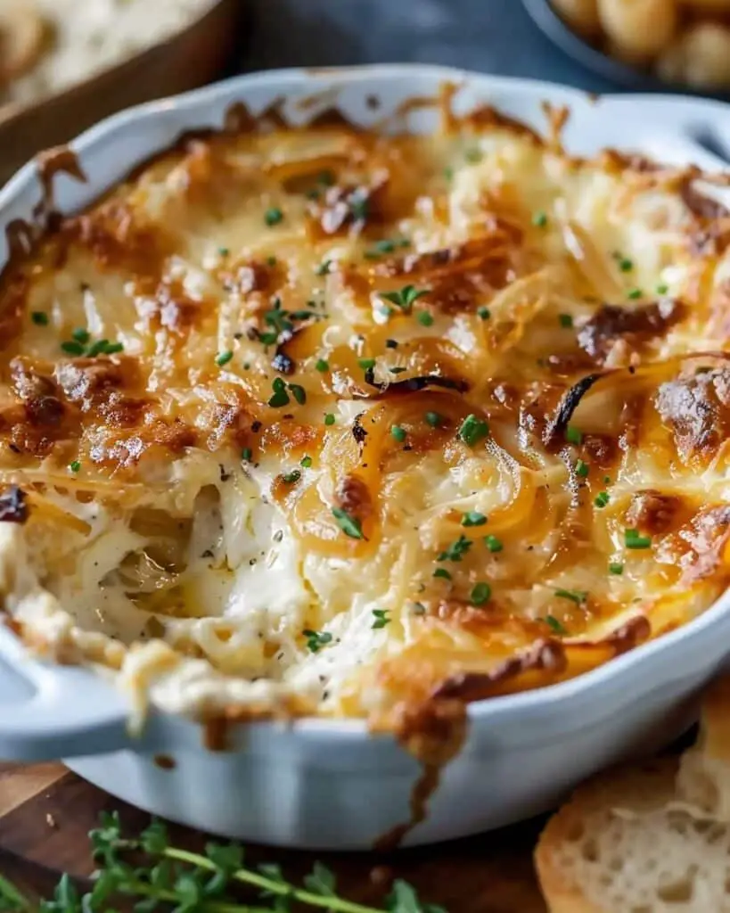 Caramelized Onion And Gruyere Dip Recipe