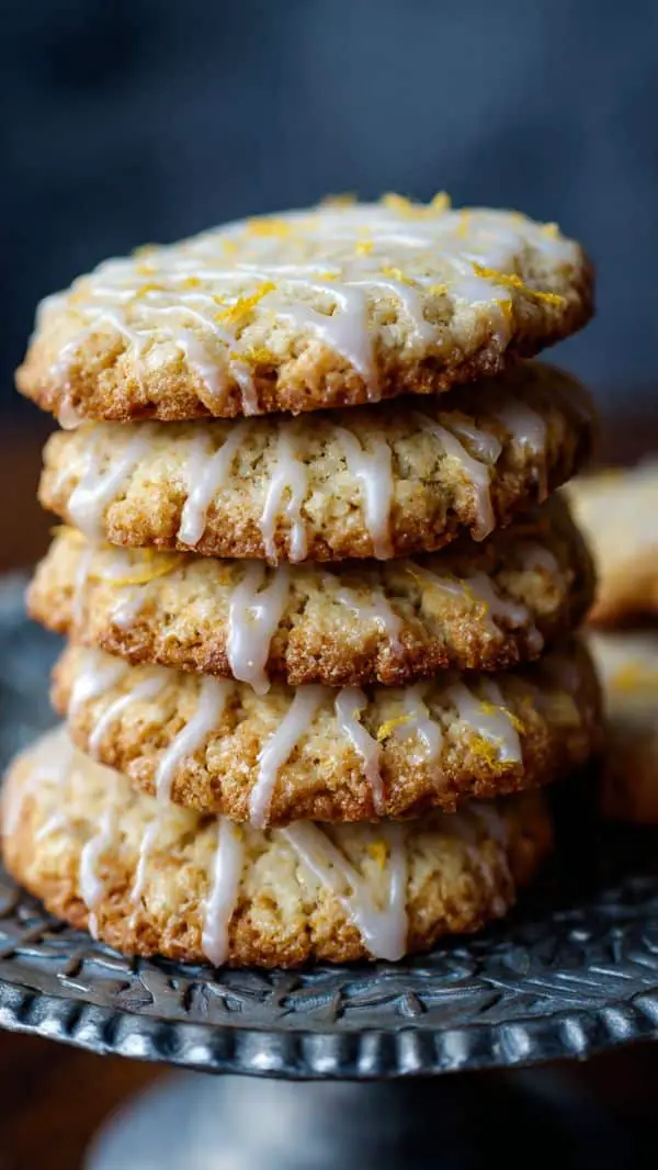 Cardamom Orange Glaze Cookies