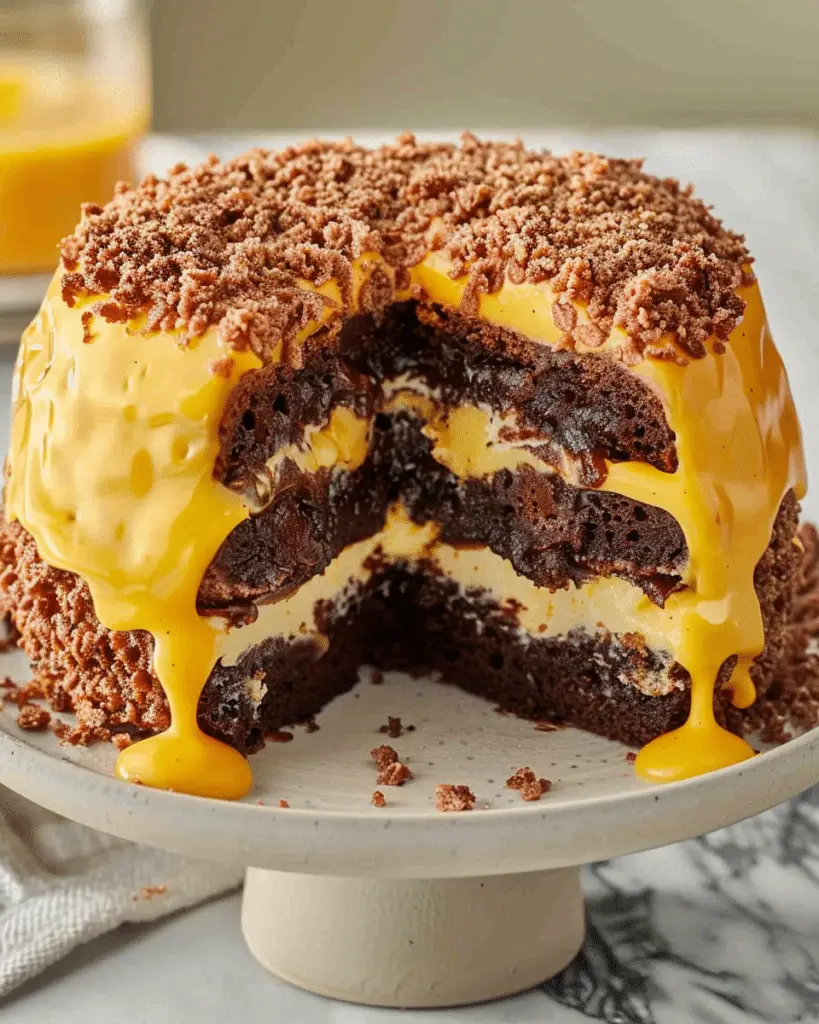 Cheeseburger Lava Cake Molten Melt