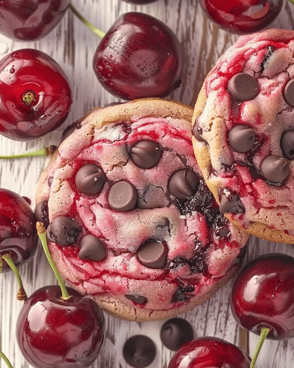 Cherry Chocolate-Chip Cookies