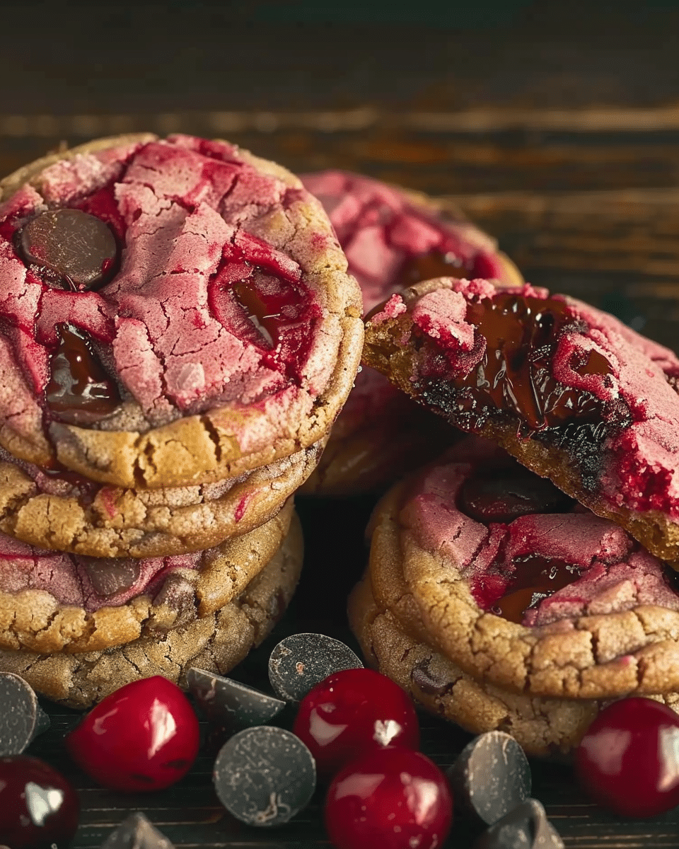 Cherry Chocolate-Chip Cookies