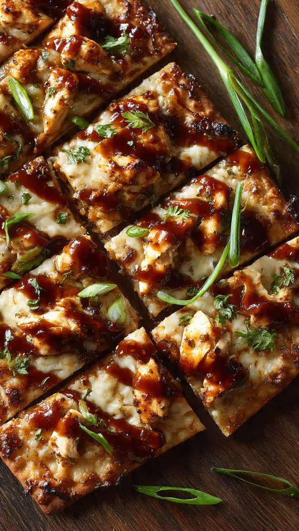 Easy BBQ Chicken Flatbread Recipe (Better Than Takeout!)