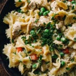 Chicken Pot Pie Pasta