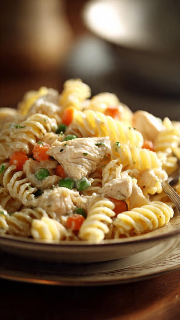 Chicken Pot Pie Pasta