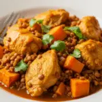 Chicken Sweet Potato And Lentil Curry