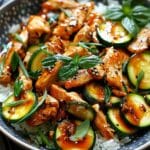 Chicken Zucchini Stir Fry