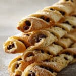 Chocolate Chip Cookie Dough Twists