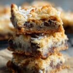 Coconut Toffee Chocolate Chip Cookie Bars