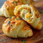 Crab & Cheese Filled Crescent Rolls