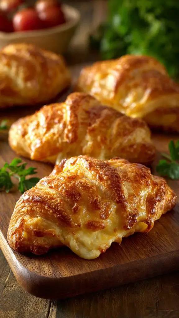 Crab & Cheese Filled Crescent Rolls
