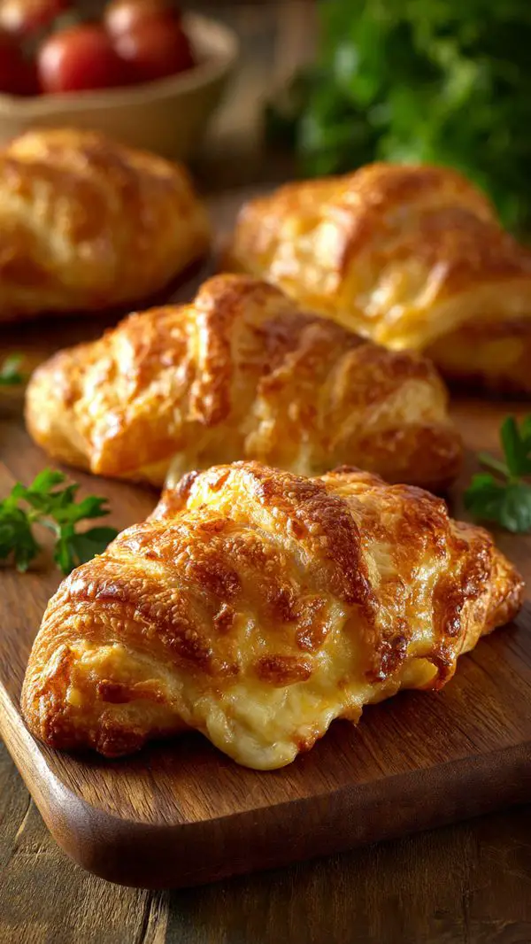 Crab & Cheese Filled Crescent Rolls