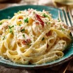 Crab Fettuccine Alfredo